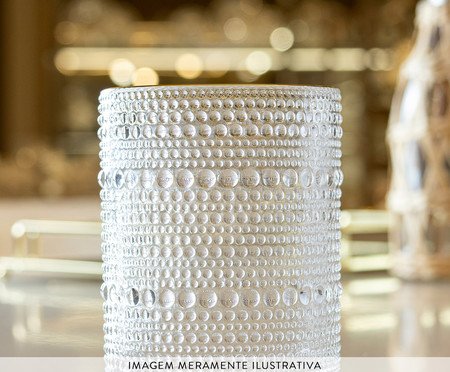 Copo com Fio Dourado Dots | Westwing