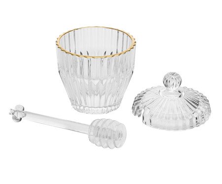 Meleira com Pegador com Fio Dourado Império | Westwing