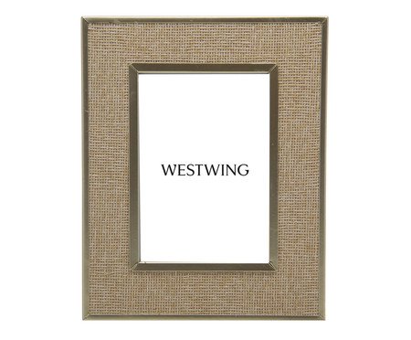 Porta-Retrato Toscana Dourado | Westwing