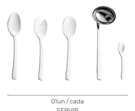 Faqueiro de Aço Inox London | Westwing