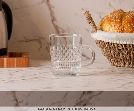 Caneca de Cristal Pixel | Westwing