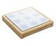 Jogo para Queijo com Tábua Mosaico Bambu, blue | WestwingNow