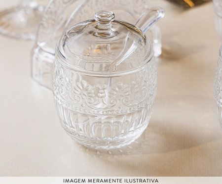 Açucareiro com Colher Mauve | Westwing