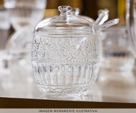 Açucareiro com Colher Mauve | Westwing