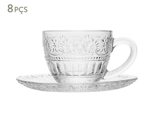 Jogo de Xícaras para Café Mauve, transparent | WestwingNow