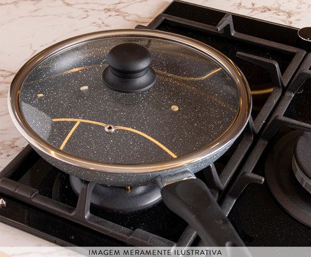 Frigideira de Indução Granilite Cinza | Westwing