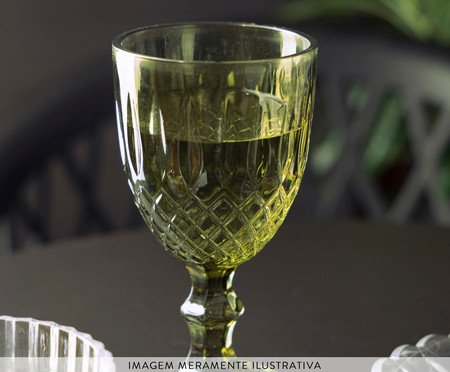 Taça para Água Greek Verde | Westwing