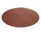 Lugar Americano Redonda Amélia Marrom, brown | WestwingNow