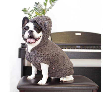 Roupa Pelúcia para Pet Ursinho - Cinza | WestwingNow