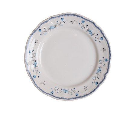 Prato para Sobremesa Florescer Azul | Westwing