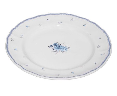 Prato para Sobremesa Florescer Azul | Westwing