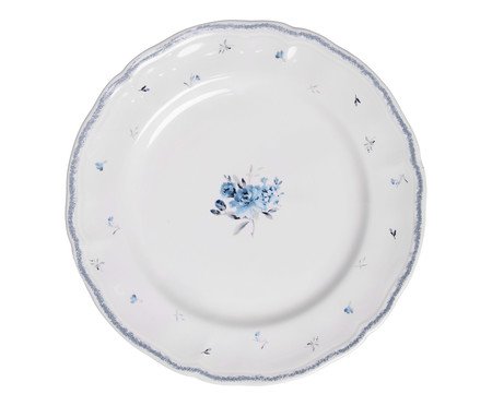 Prato para Sobremesa Florescer Azul | Westwing