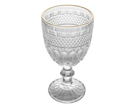 Taça para Água com Fio Dourado Brand | Westwing