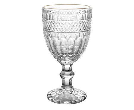 Taça para Água com Fio Dourado Brand | Westwing