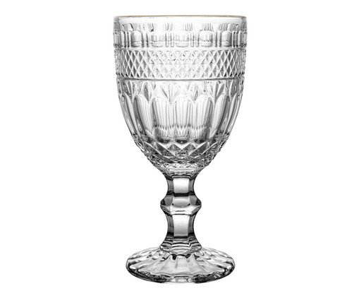 Taça para Água com Fio Dourado Brand, transparent | WestwingNow