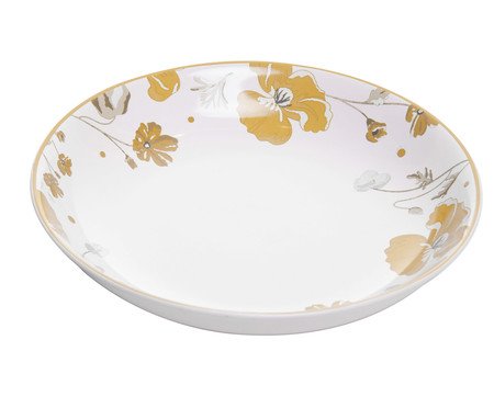 Prato Fundo Doce Encanto Amarelo | Westwing