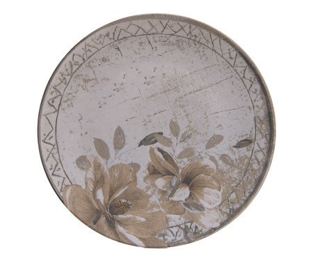 Prato para Sobremesa Magnólia Bege | Westwing