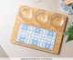 Jogo para Servir Bambu Mosaico, blue | WestwingNow