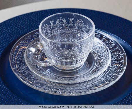 Jogo de Xícaras para Chá Mauve | Westwing