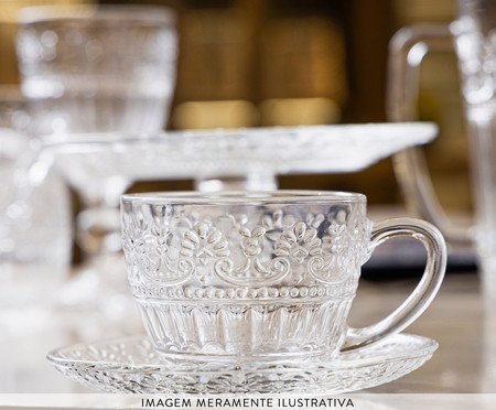 Jogo de Xícaras para Chá Mauve | Westwing