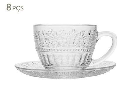 Jogo de Xícaras para Chá Mauve | Westwing