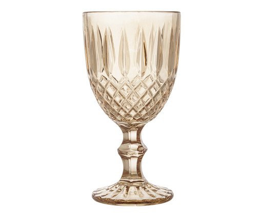 Taça para Água Greek Âmbar Metalizado, Ambar | WestwingNow