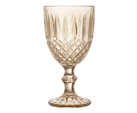 Taça para Água Greek Âmbar Metalizado | Westwing