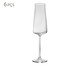 Jogo de Taças para Champagne de Cristal Ecológico Alex Optic, transparent | WestwingNow