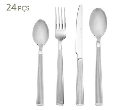 Faqueiro de Aço Inox Valência | Westwing