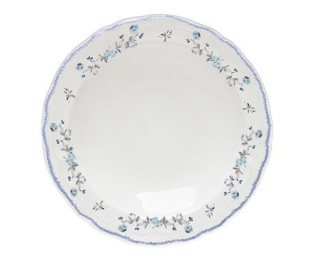 Prato Fundo Florescer Azul | Westwing