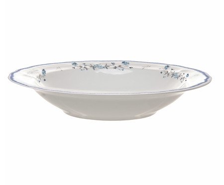 Prato Fundo Florescer Azul | Westwing