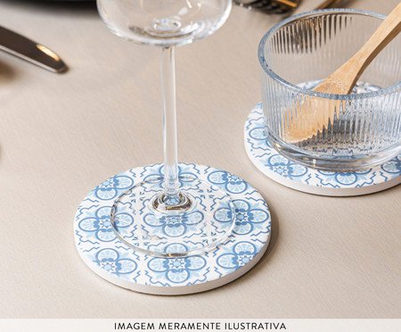 Jogo de Porta-Copos Mosaico Granilite | Westwing