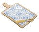 Jogo de Bandeja com Tábua e Faca Mosaico, blue | WestwingNow