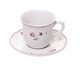 Xícara para Café com Pires Florescer Rosa, pink | WestwingNow