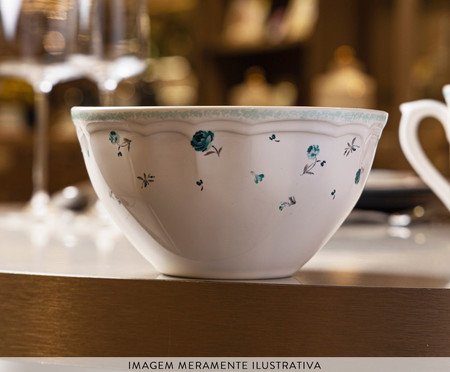 Bowl de Porcelana Florescer Azul | Westwing