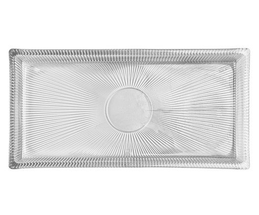 Travessa de Cristal Lines, transparent | WestwingNow