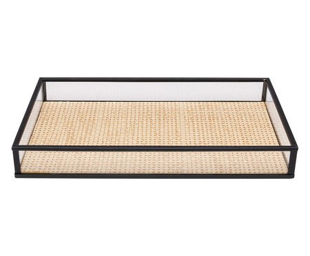 Bandeja Decorativa Toscana Preta | Westwing