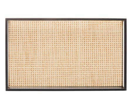 Bandeja Decorativa Toscana Preta | Westwing