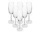 Jogo de Taças para Champagne de Cristal Ecológico Verônica, transparent | WestwingNow
