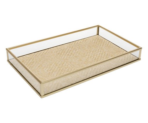 Bandeja Decorativa Toscana Dourada, gold | WestwingNow