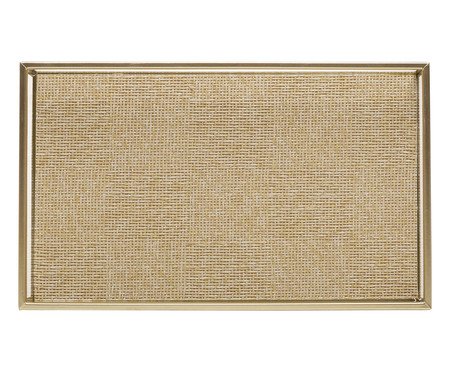 Bandeja Decorativa Toscana Dourada | Westwing