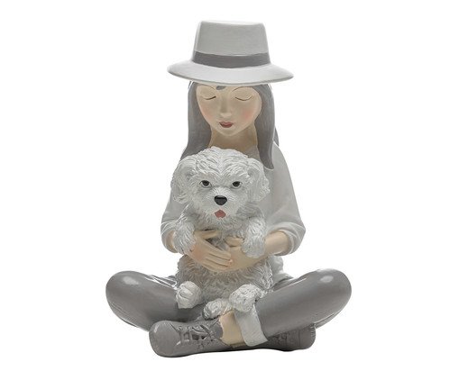 Objeto Decorativo Doce Abraço, grey | WestwingNow