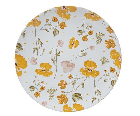 Prato Raso Doce Encanto Amarelo | Westwing
