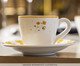Xícara para Café com Pires Doce Encanto Amarelo, yellow | WestwingNow