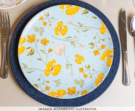 Prato Raso Doce Encanto Azul Claro | Westwing