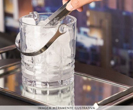 Balde para Gelo com Pegador Grego | Westwing