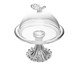 Prato para Doce com Pé e Tampa Butterfly, transparent | WestwingNow