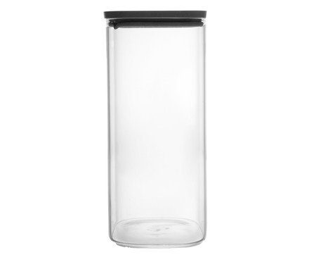 Porta-mantimento Square Cinza - 1,7L | Westwing