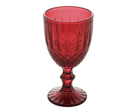 Taça para Água Greek Vermelha | Westwing