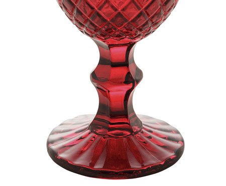 Taça para Água Greek Vermelha | Westwing